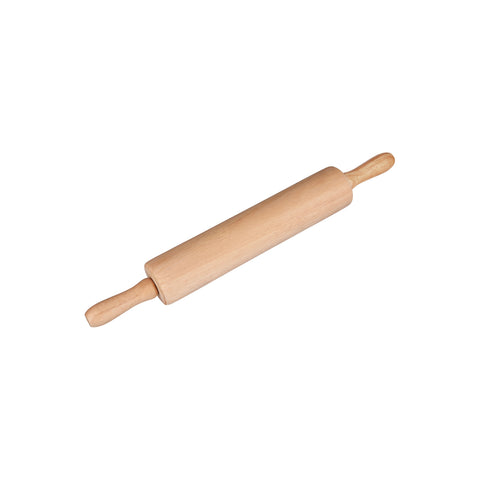 BEECHWOOD ROLLING PIN WITH S/S BALL BEARINGS