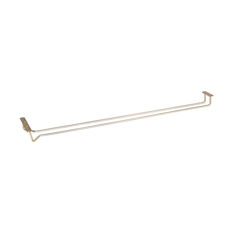 600MM GLASS HANGER-BRASS