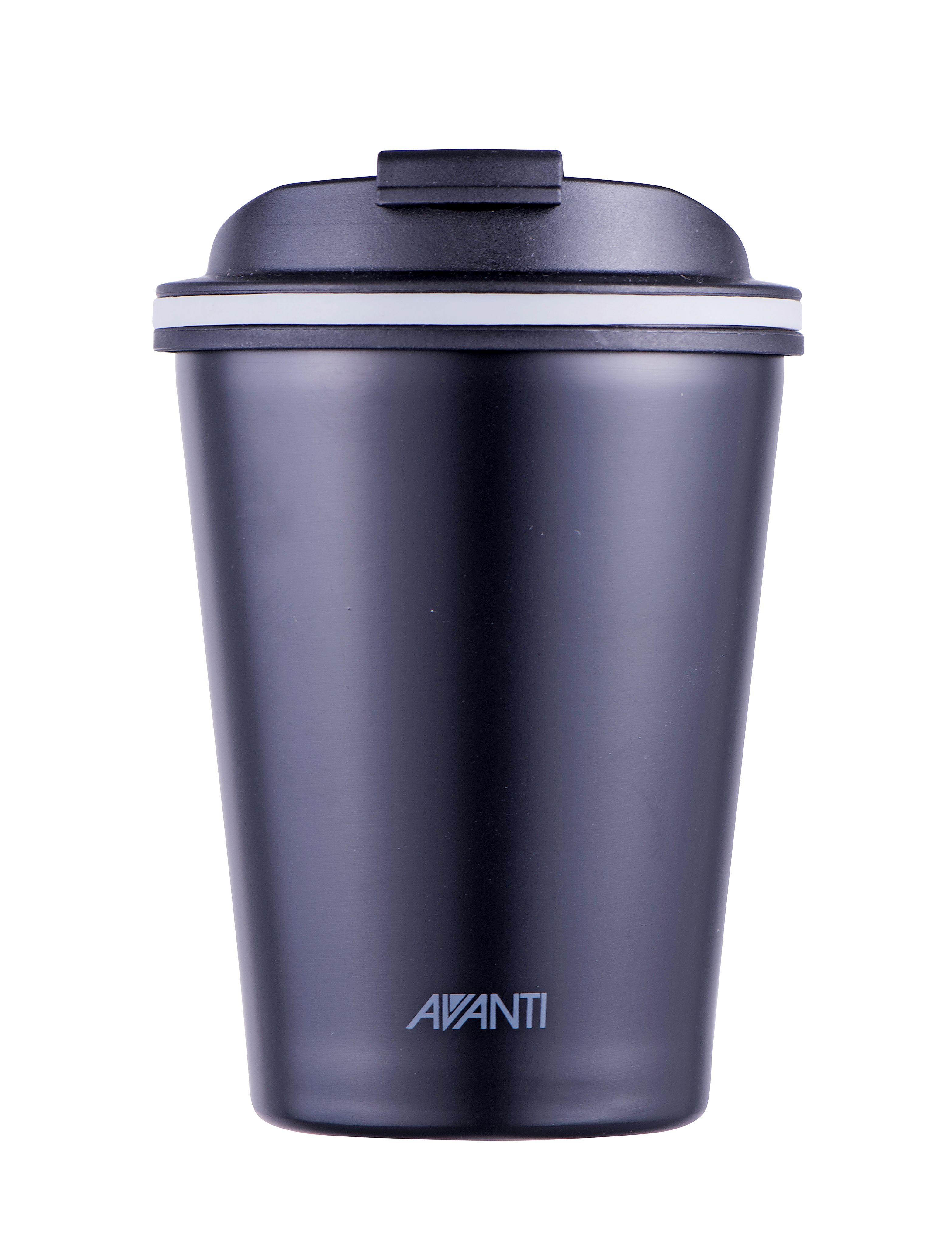 GO CUP DOUBLE WALL COFFEE CUP BLACK