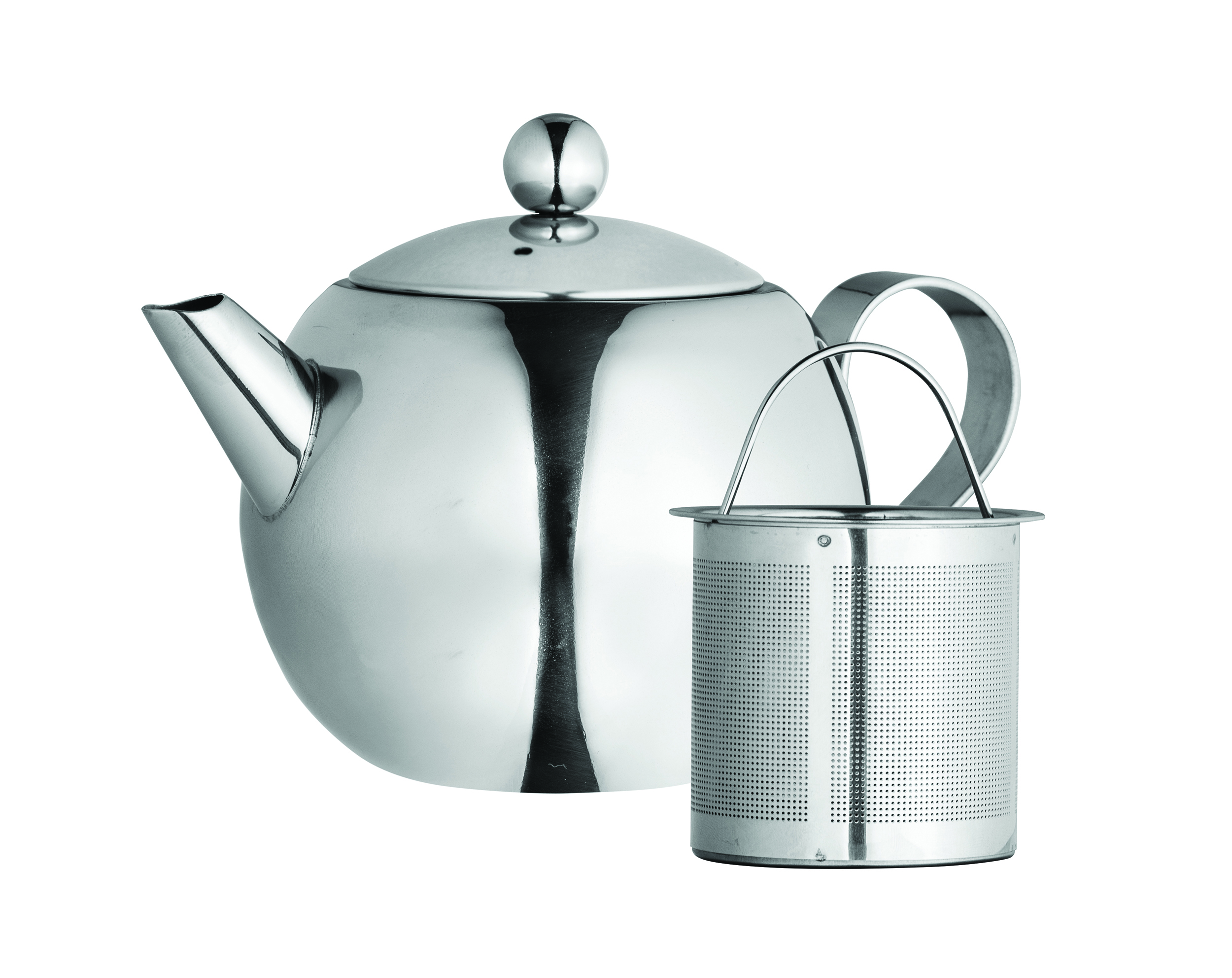 500ML NOUVEAU TEAPOT S/S