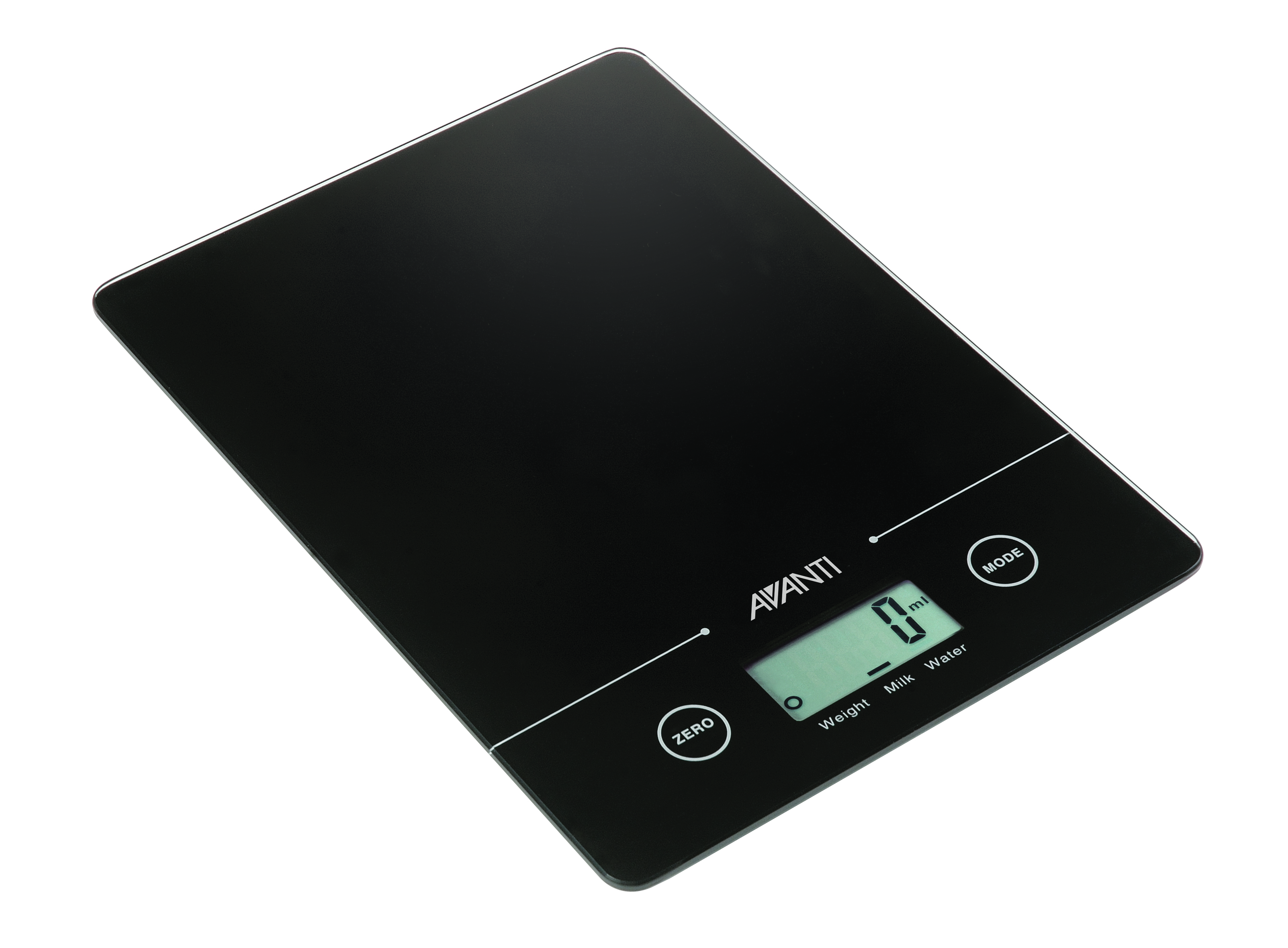 COMPACT BLACK AVANTI SCALE 5KG/1GM