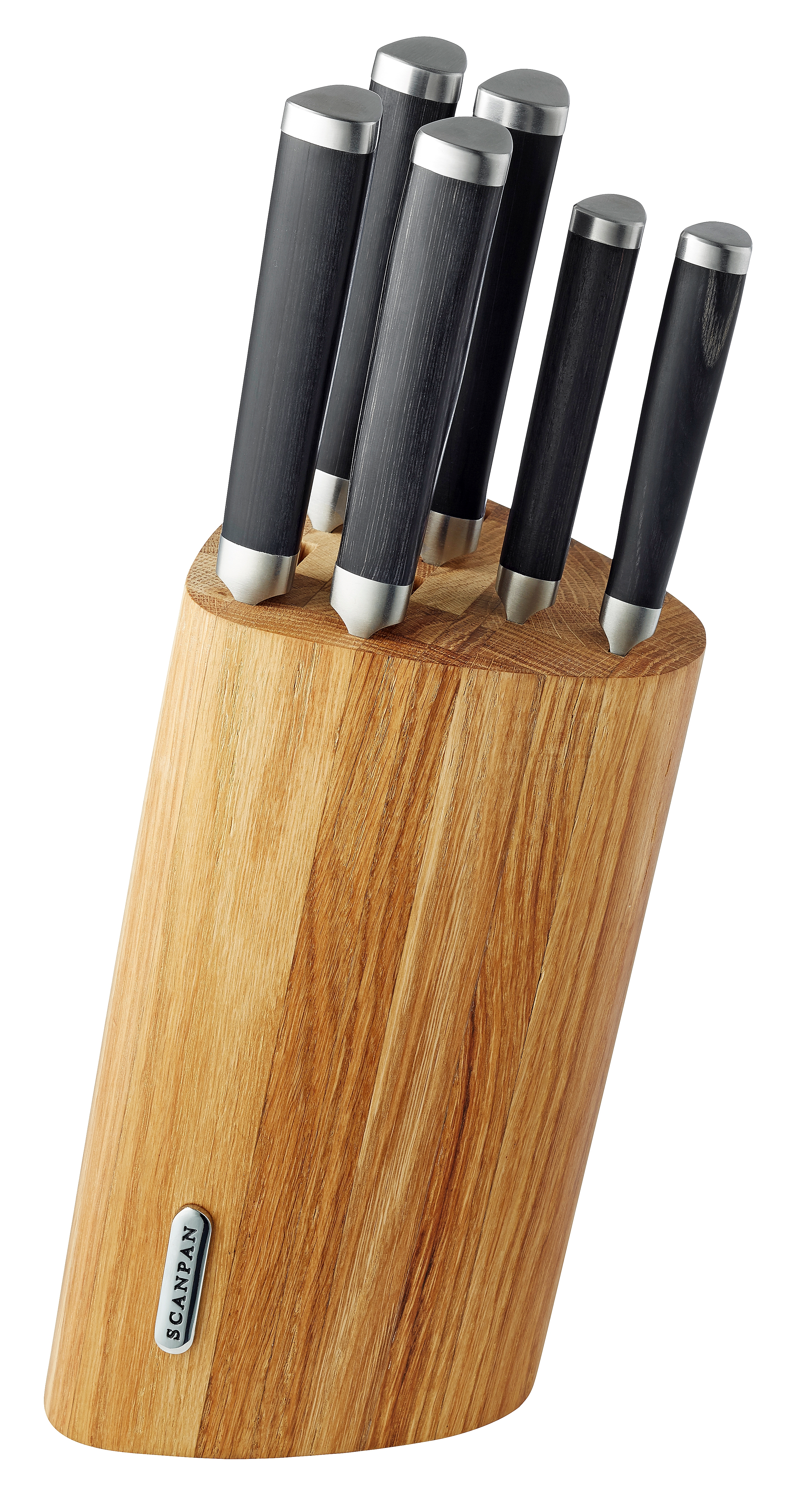 7 PIECE KNIFE BLOCK SET SCANPAN MAITRED