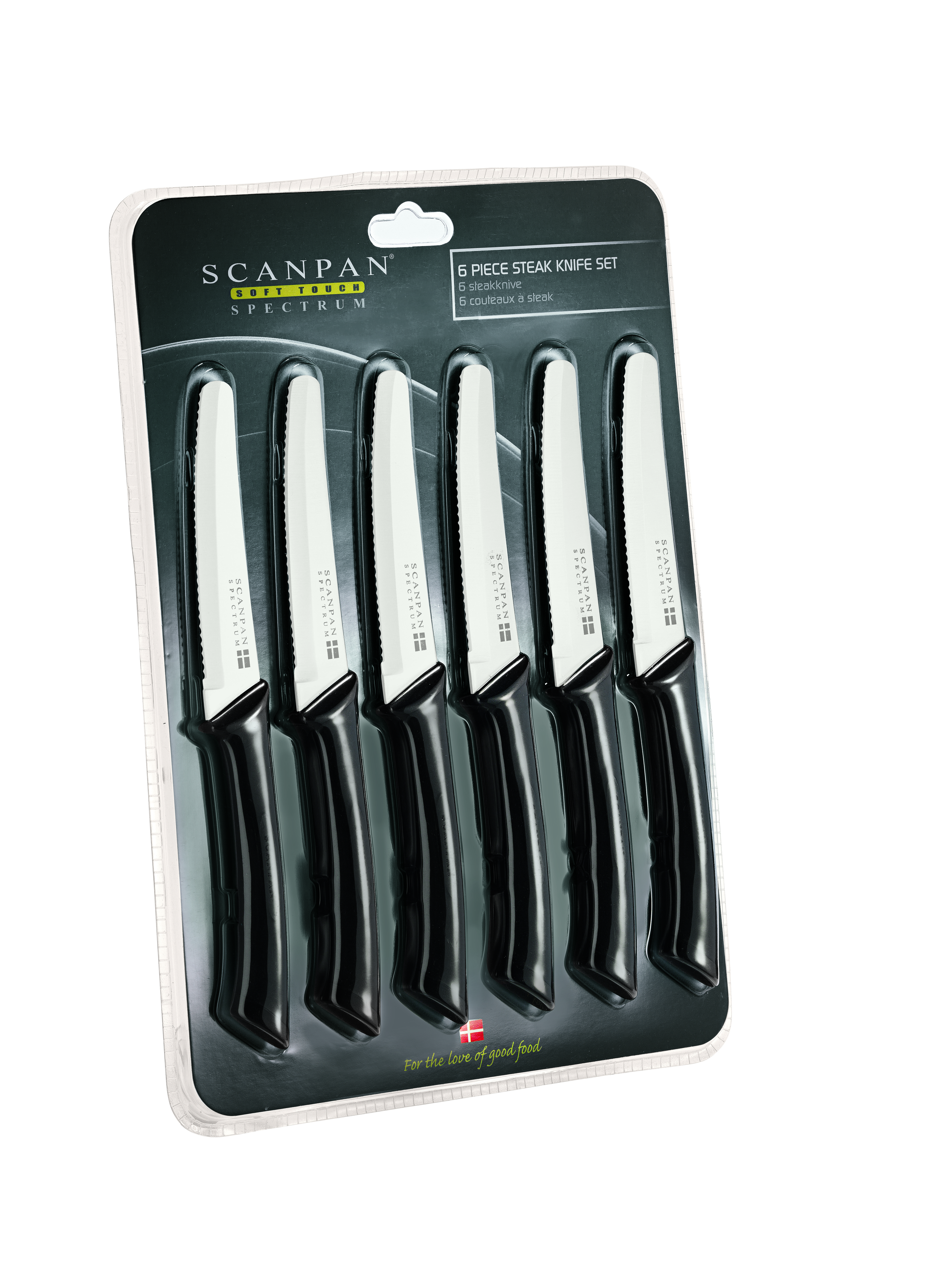 STEAK KNIFE SET SCANPAN 6 PIECE