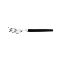 FAUX LEATHER  TABLE FORK-BLACK HDL