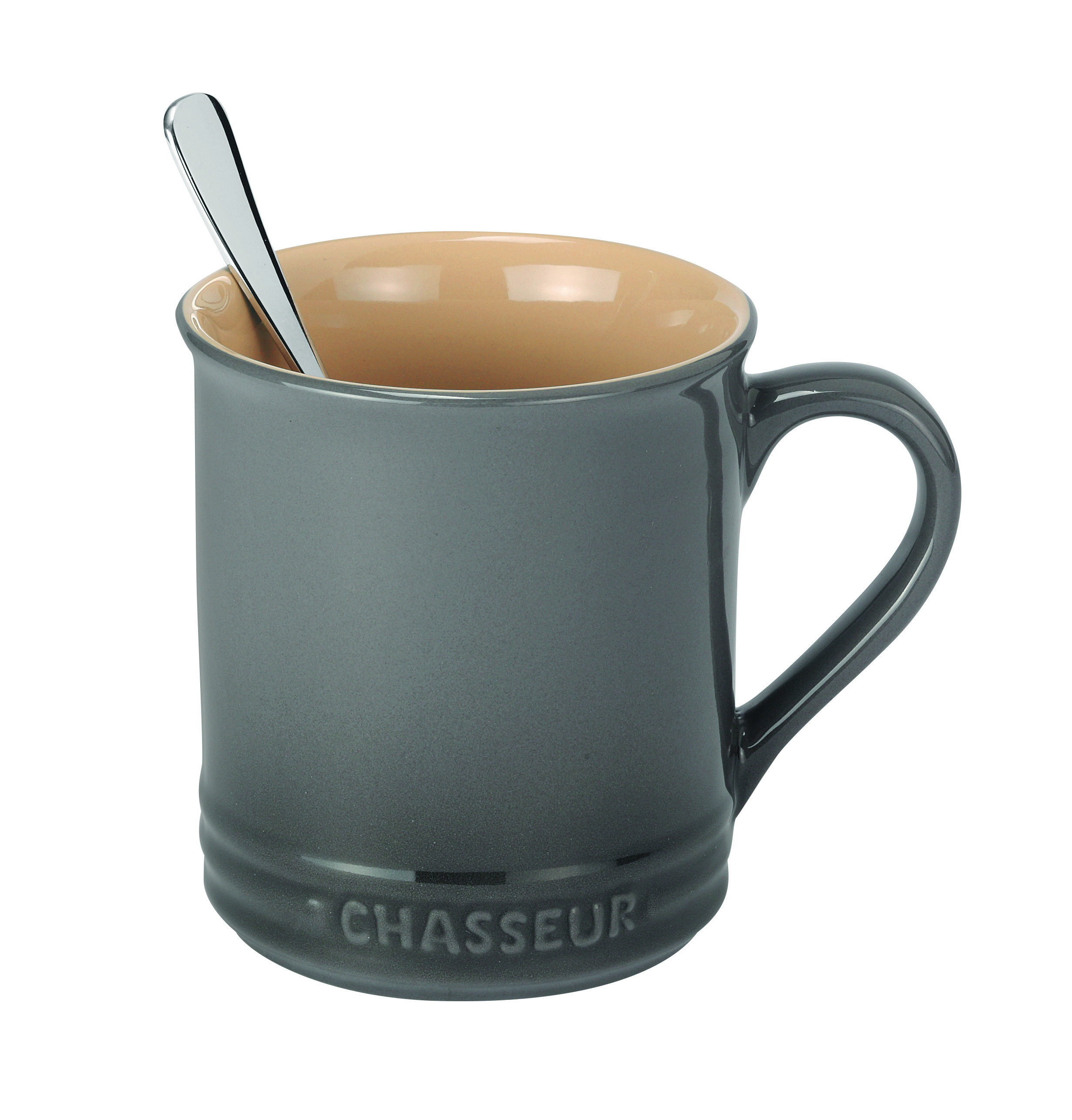 CHASSEUR 350ML GREY MUG