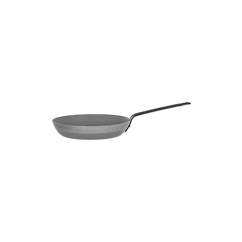 20CM H/D BLACK STEEL FRYPAN