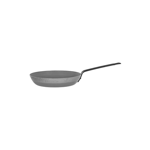 24CM HD BLACK STEEL FRYPAN