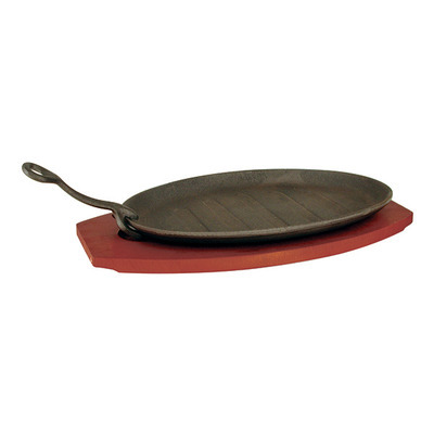 SIZZLER 290 X 180MM CAST IRON SET