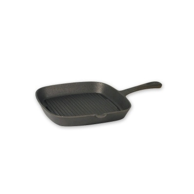 265MM RIBBED SKILLET C/IRON