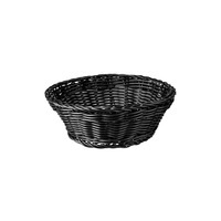 200MM ROUND BREAD BASKET BLACK