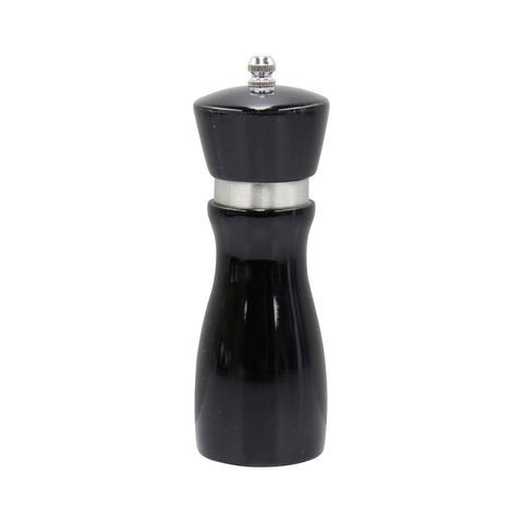 SALT/PEPPER MILL GRINDER -BLACK  155MM MONDO