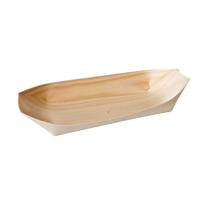 225 X 110MM OVAL BOAT - PINE WOOD