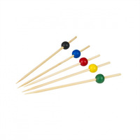 SKEWER 125MM ASSO. COLOUR BALL