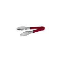 23CM RED HANDLE TONGS