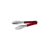 30CM TONG RED PLASTIC HANDLE