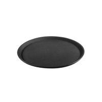 PLASTIC NON-SLIP TRAY ROUND,  28CM