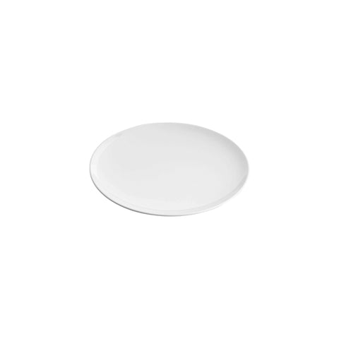 25CM WHITE MELAMINE ROUND COUPE PLATE - SUPERWAREI