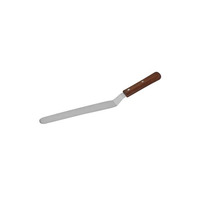 250MM CRANKED SPATULA WOODEN