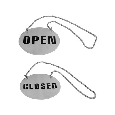 S/S OPEN CLOSE SIGN