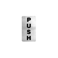 PUSH WALL SIGN 18/10