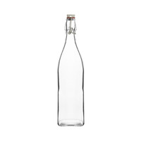 CLEAR SWING TOP BOTTLE SQUARE