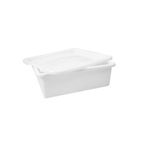 530 X 430 X 175MM WHITE TOTE BOX