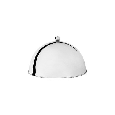 DOME COVER 18/8 WITH KNOB