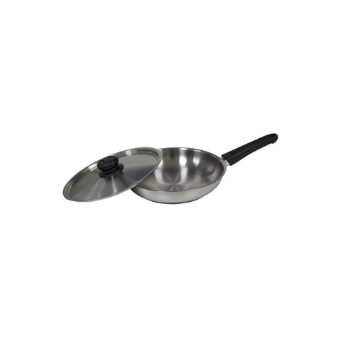 240MM S/S FRYPAN WITH LID