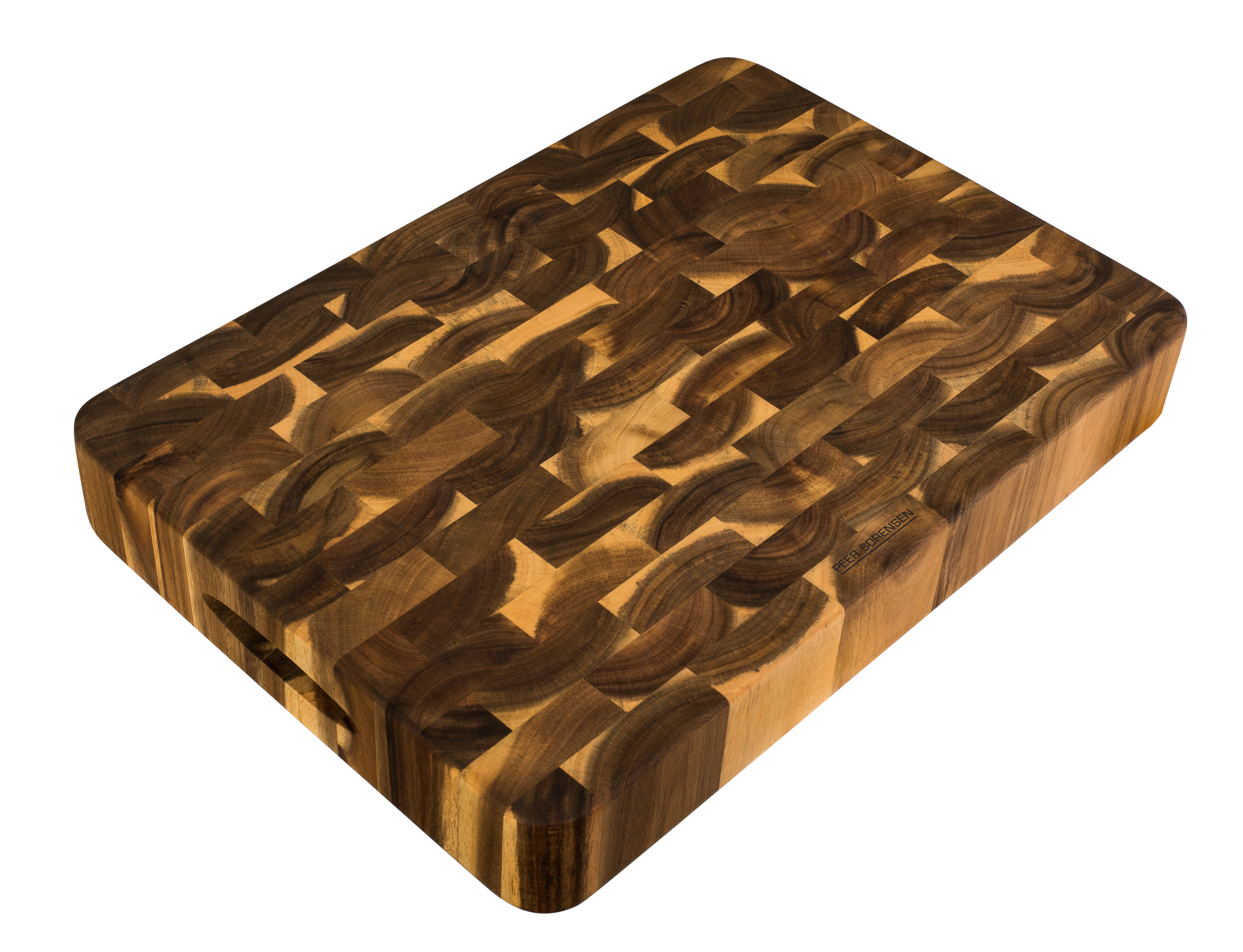 ACACIA WOOD END GRAIN CUTTING BOARD BLOCK 510X355X