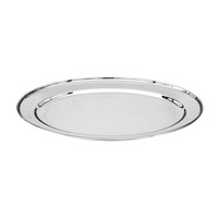 60CM S/S OVAL PLATTER