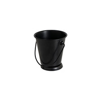 MINI PAIL S/S BLACK 90MM X 95MM 340ML