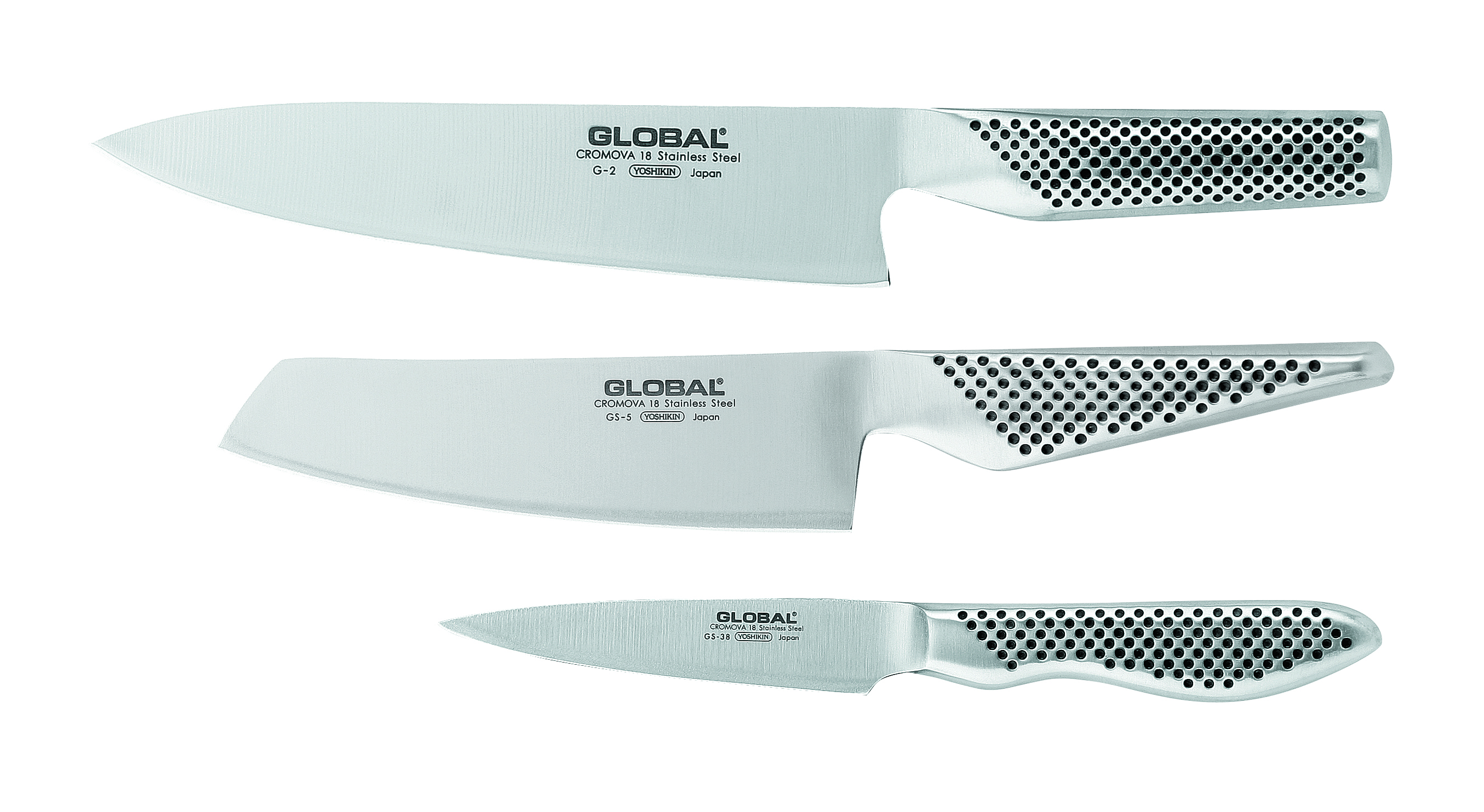 3 PIECE GLOBAL KNIFE SET