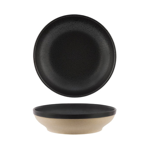 230MM SOHO FLARED BOWL SPECKLED BLACK