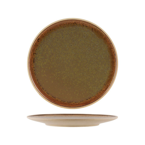 285MM SOHO BURNT SIENNA COUPLE PLATE