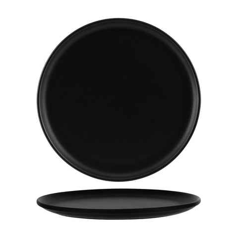 330MM BLACK COUPE PLATTER PIZZA PLATE