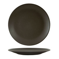 285ML ROUND COUPE PLATE - ZUMA CHARCOAL