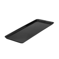 500 X 180MM BLACK MELAMINE TRAY