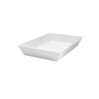 450X300X70 WHITE MELAMINE DISH