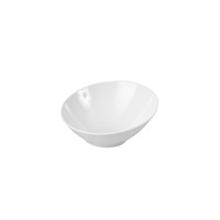 300MM WHITE SLANT BOWL