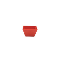 70 X 70 X42 SQUARE RED MELAMINE BOWL