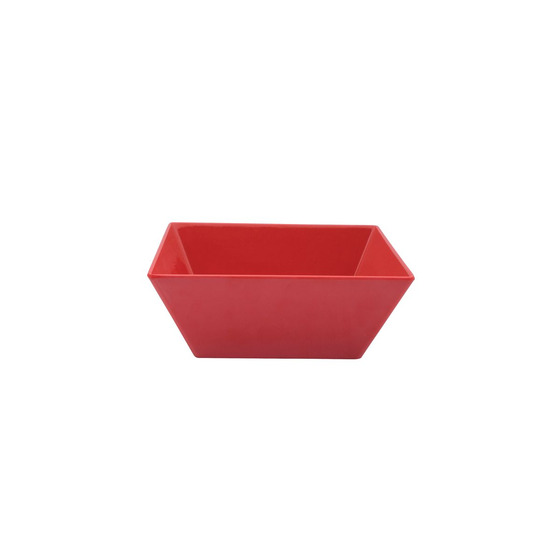 300X300X115 RED SQUARE BOWL