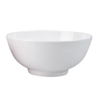 200MM NOODLE BOWL - WHITE MELAMINE