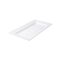 360X205MM RECTANGULAR PLATTER WIDE RIM