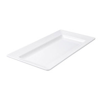 560X322 WHITE MELAMINE PLATTER