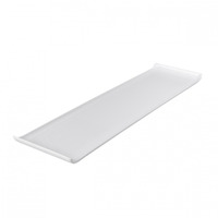 RECTANGLE PLATTER W/LIP WHITE (6) 555X150