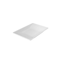 320 X 210MM CURVED RECT PLATTER MELAMINE