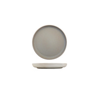 175MM ECLIPSE GREY ROUND PLATE