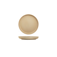 175MM ECLIPSE TAUPE ROUND PLATE