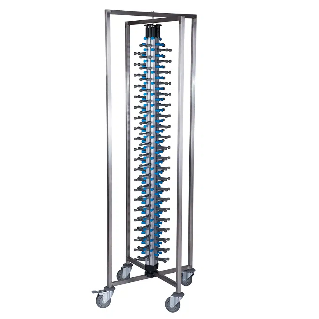 MOBILE PLATE RACK 84 PLATES