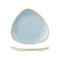 STONECAST TRIANGULAR PLATE 265MM DUCK EGG